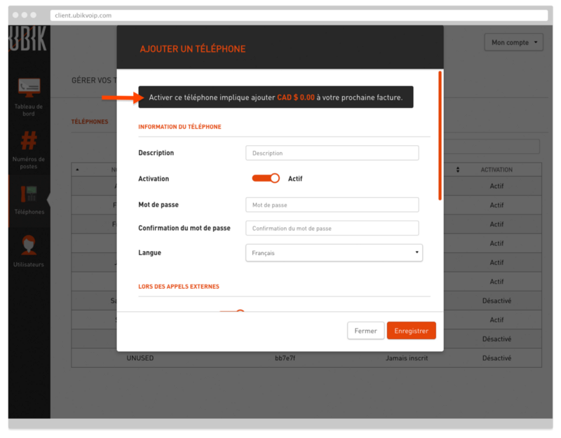 Activation fees